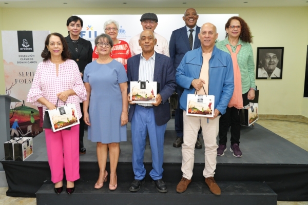 ISFODOSU presenta en la XXVl FIL 2024 la Serie de Poesía de la Colección Clásicos Dominicanos